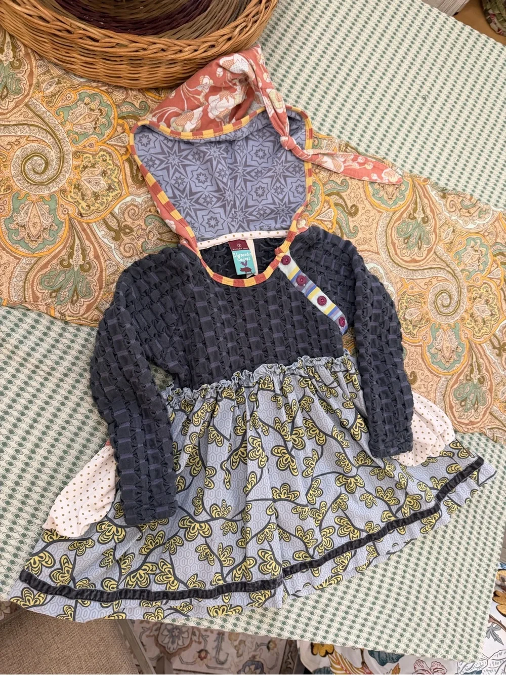 Matilda Jane Character Counts Monroe Chrissy Dress Size 2T Toddler Girl Like New